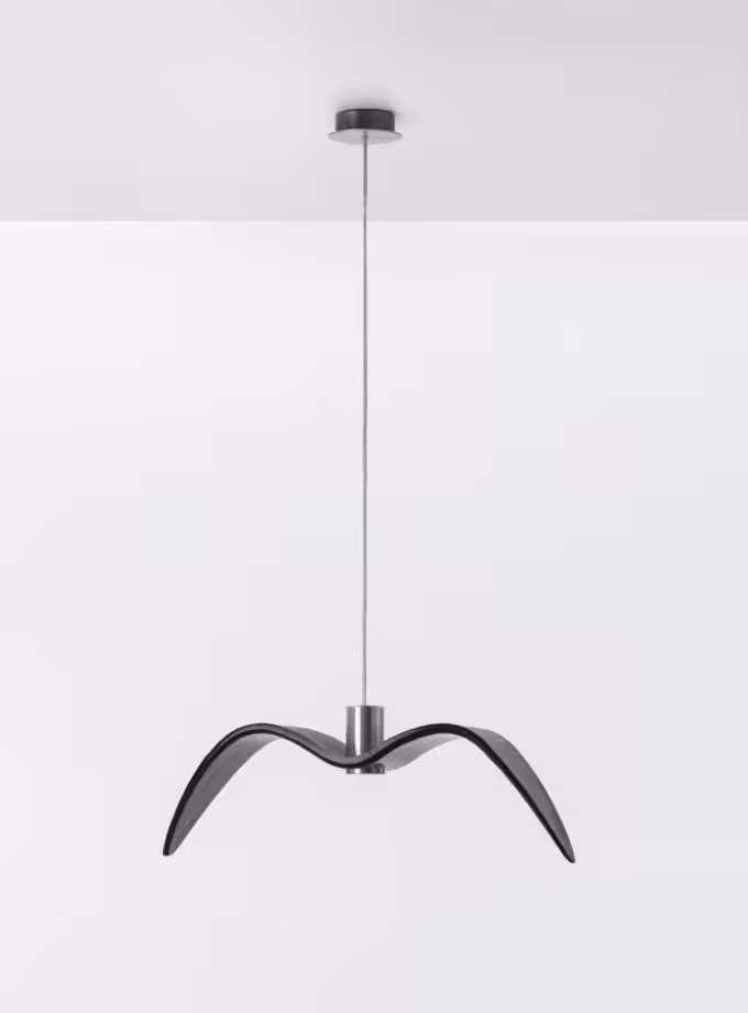 Night Birds Down Pendant