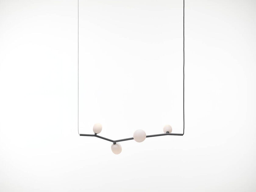 Ivy Horizontal 4 Chandelier