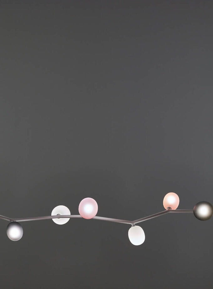 Ivy Horizontal 8 Chandelier
