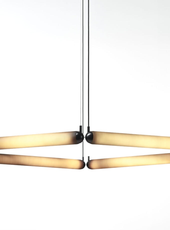Puro Contour Hexagon Chandelier 800