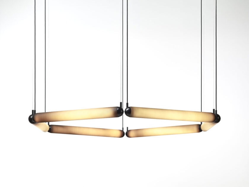 Puro Contour Hexagon Chandelier 800