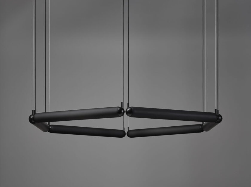 Puro Contour Hexagon Chandelier 800 - Image 2