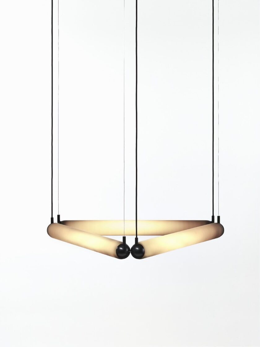 Puro Contour Triangle Chandelier 600 - Image 2