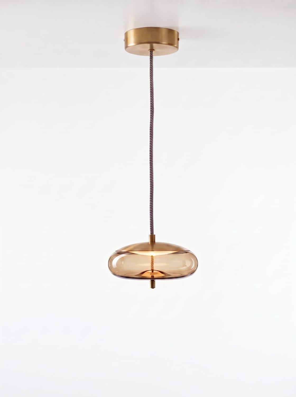 collections_pendant_knot-small-disco_smoke-brown-glass-and-brass-finish