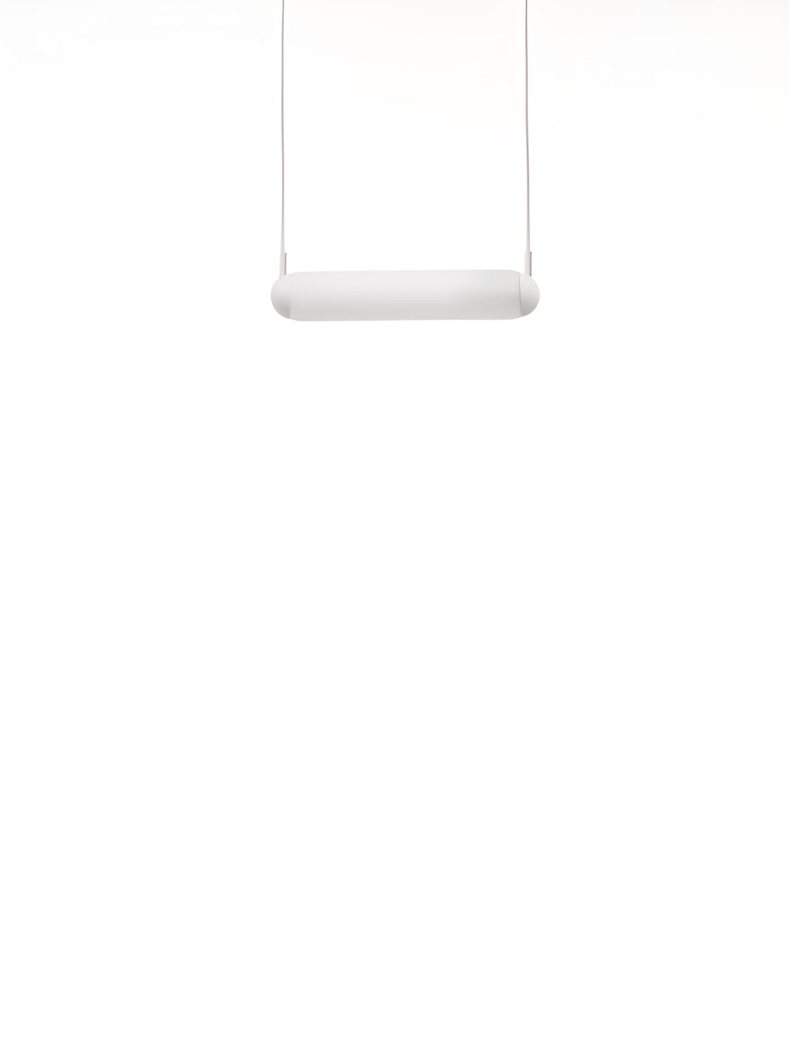 Brokis Puro Solo Horizontal 400 in triplex opal glass.