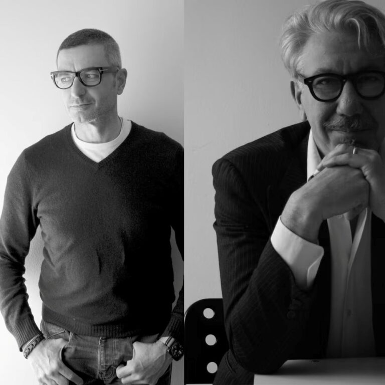 Brokis designers Chiaramonte and Marin.