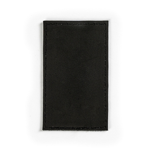 Brokis black leather sample.