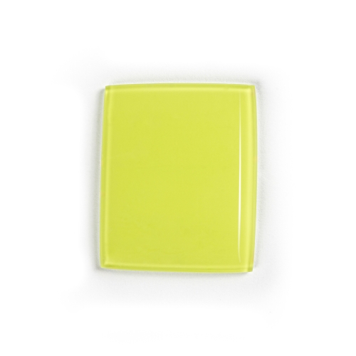 Brokis green apple triplex opal glass sample.