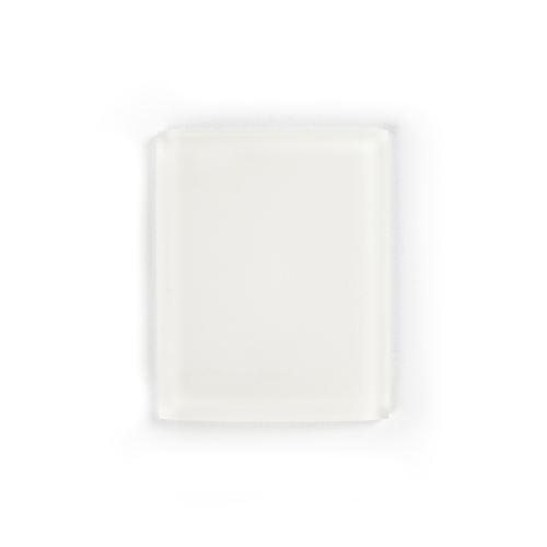 Brokis opaline transparent acid-etched glass sample.