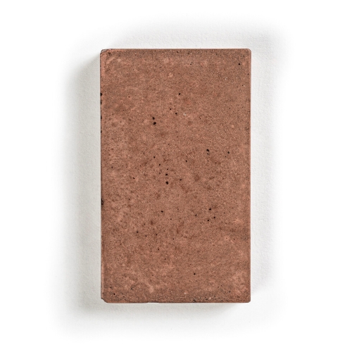 Brokis terracotta concrete sample.
