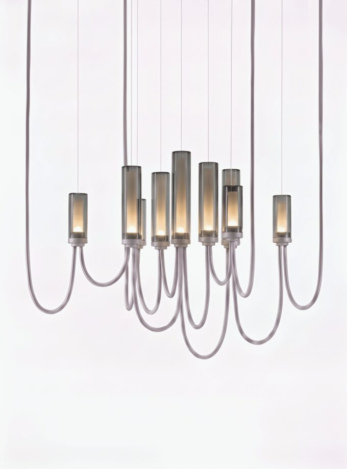 Arcade Criss-Cross Large IX Chandelier