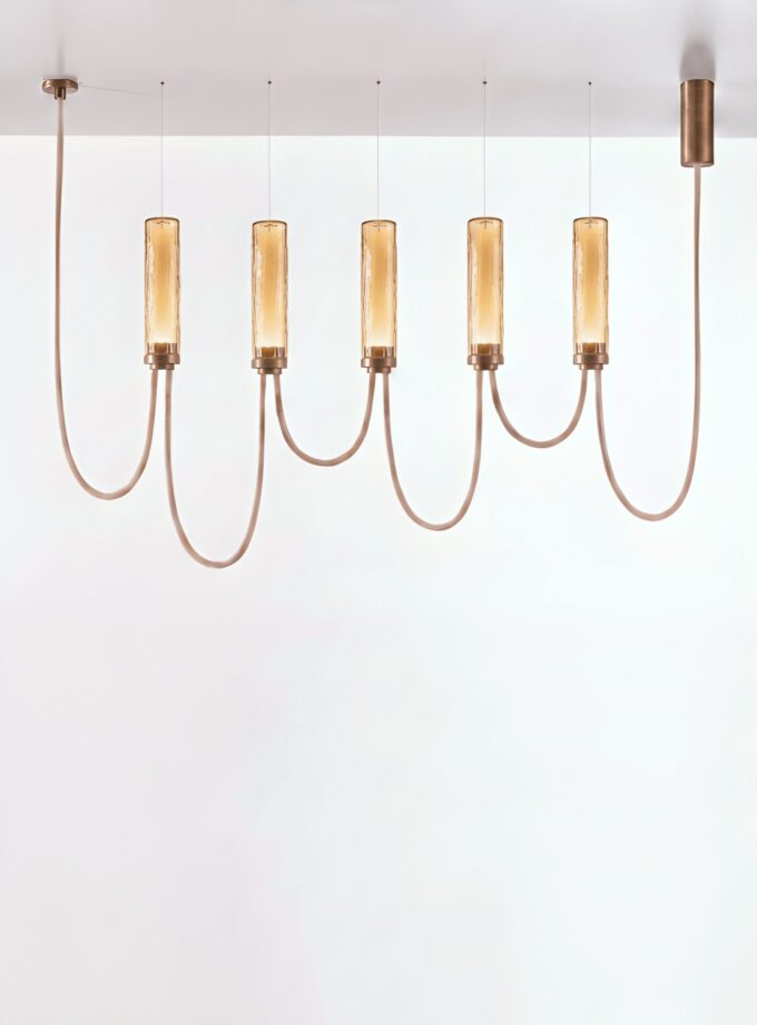 Arcade V Horizontal Chandelier