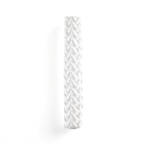 Brokis rayon white rope sample.