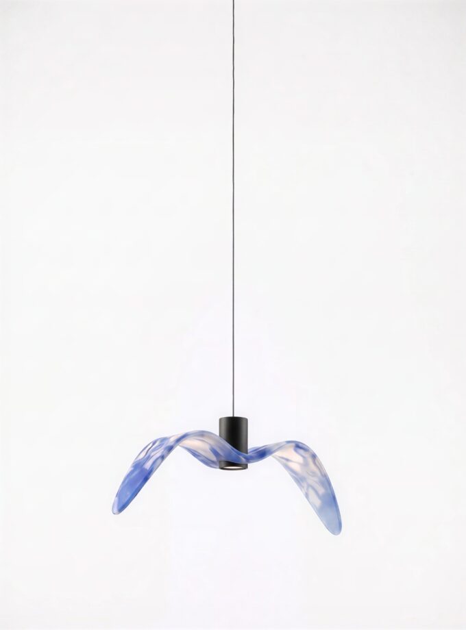 Night Birds Down Pendant