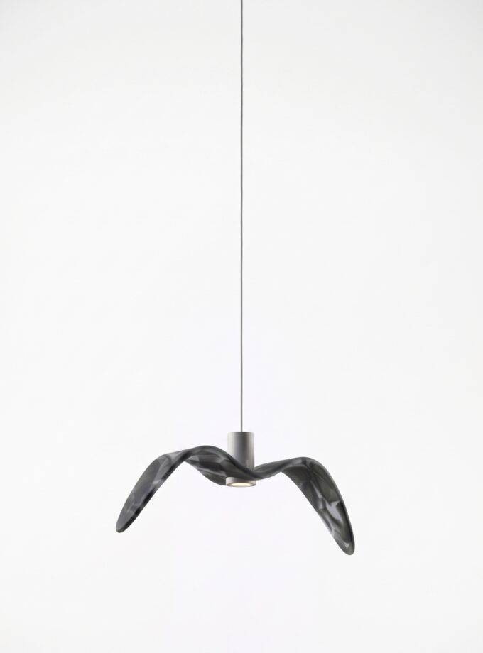 collections_pendant_night-birds-down_brokisglass-smoke-grey-and-silver-finish