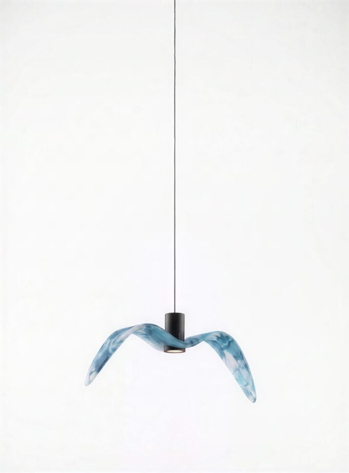 Night Birds Exterior Down Pendant