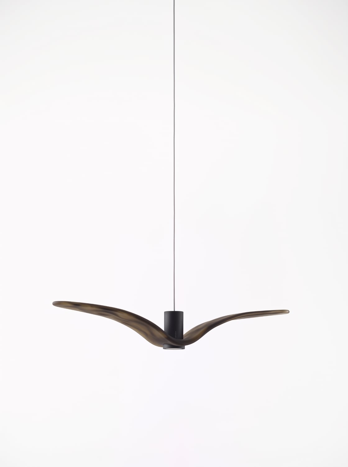 collections_pendant_night-birds-exterior-up_brokisglass-smoke-brown-matte-and-black-finish
